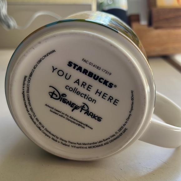 Disneyland Adventureland Starbucks “you are here” Mug - Picture 6 of 6
